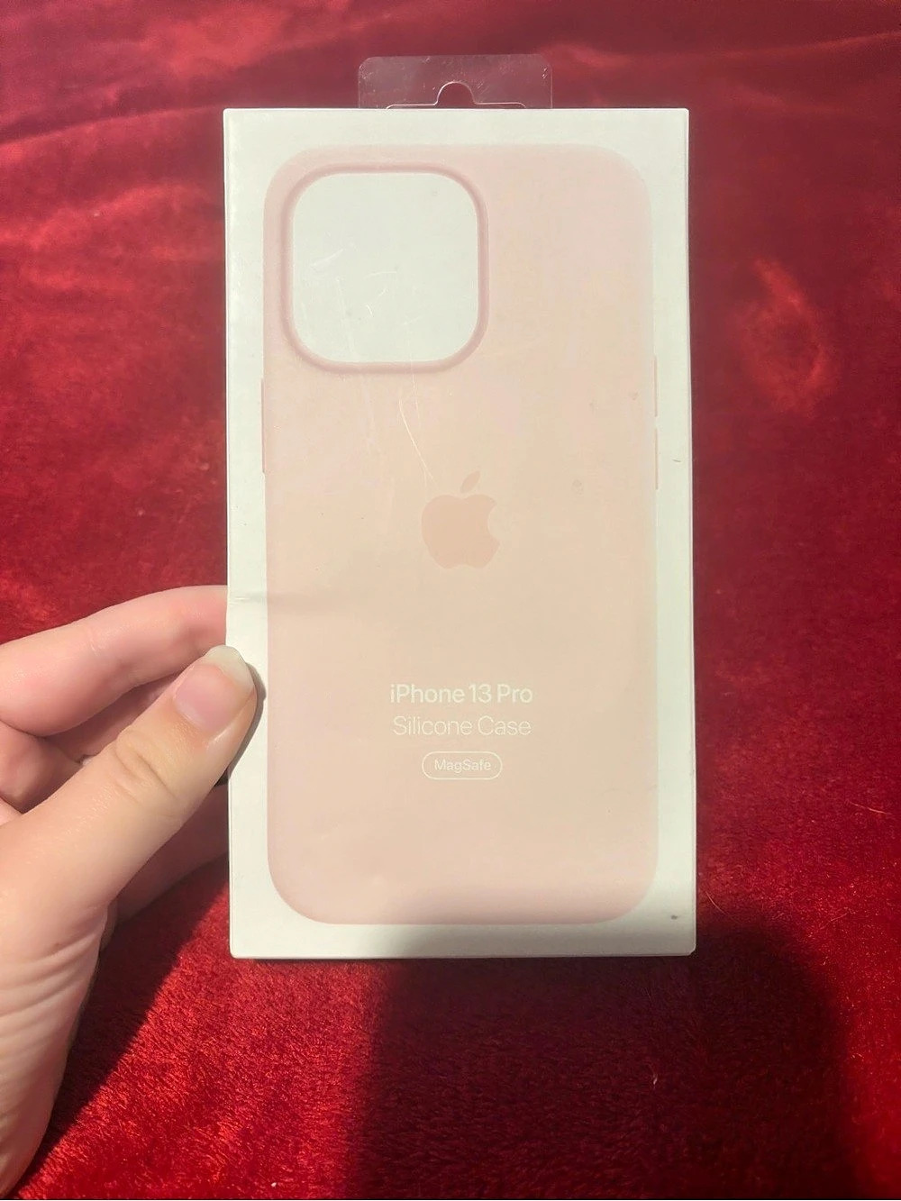 Apple iPhone 13 Pro Silicone Case Pink NWT MagSafe